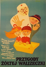 poster the Adventures of the Yellow Suitcaseprzygody zoltej walizeczki, bobrowski
