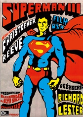 poster superman iii, miroslaw-lakomski