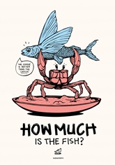 poster how much is the fish, michal kokerski