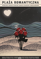 poster plaza romantyczna, romantic-beach marek-maciejczyk