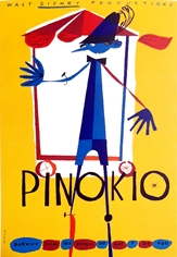 poster pinocchio, pinokio, kazimierz-mann
