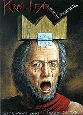 shakespeare king lear olbinski theater poster