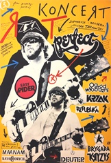 poster movie concert, koncert perfect, andrzej pagowski