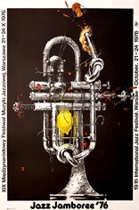 poster jazz jamboree 76, wlademar-swierzy