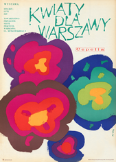 poster flowers-for-warsaw, kwiaty-dla-warszawy, waldemar-swierzy