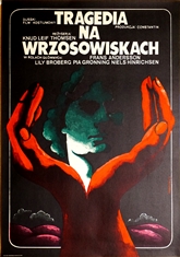 poster tragedy on the moors, tragedia na wrzosowiskach, wlodzimierz terechowicz