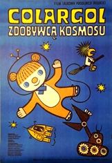 poster colargol conquers space, colargol zdobywca kosmosu, tadeusz wilkosz