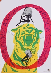 poster pogromczyni tygrysow, zamecznik