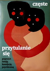 poster czeste przytulanie sie, jakub zasada